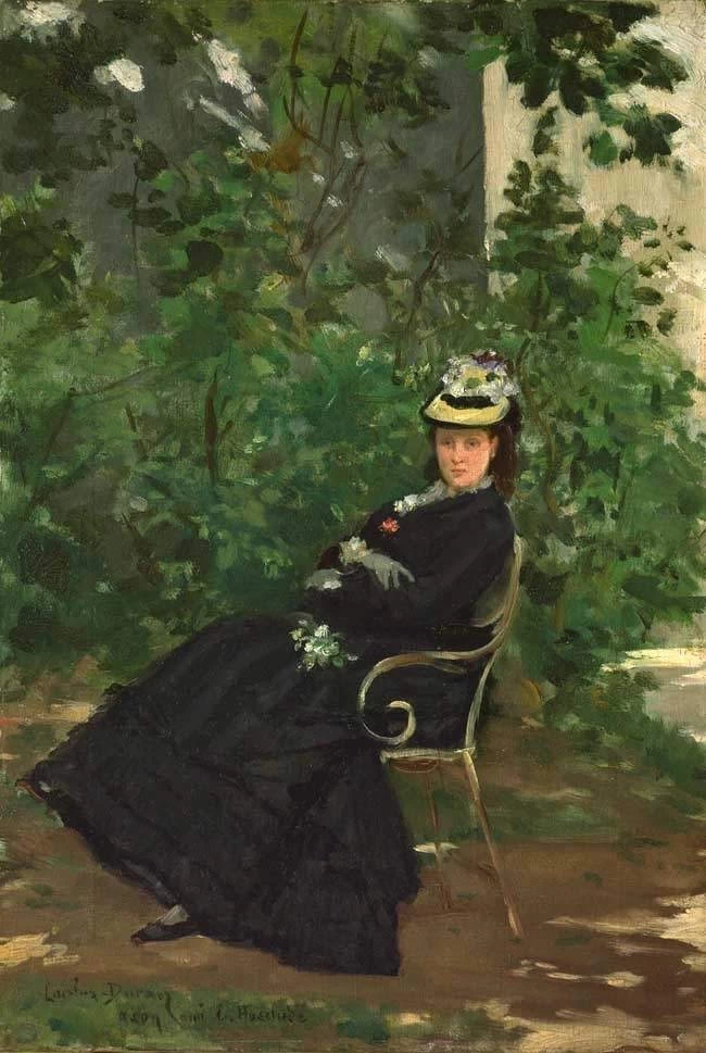 Ritratto di Alice Hoschedé, 1878 - Museo delle Belle Arti, Houston